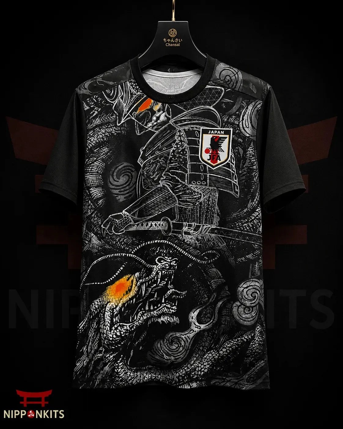 Japan Black Demon Jersey