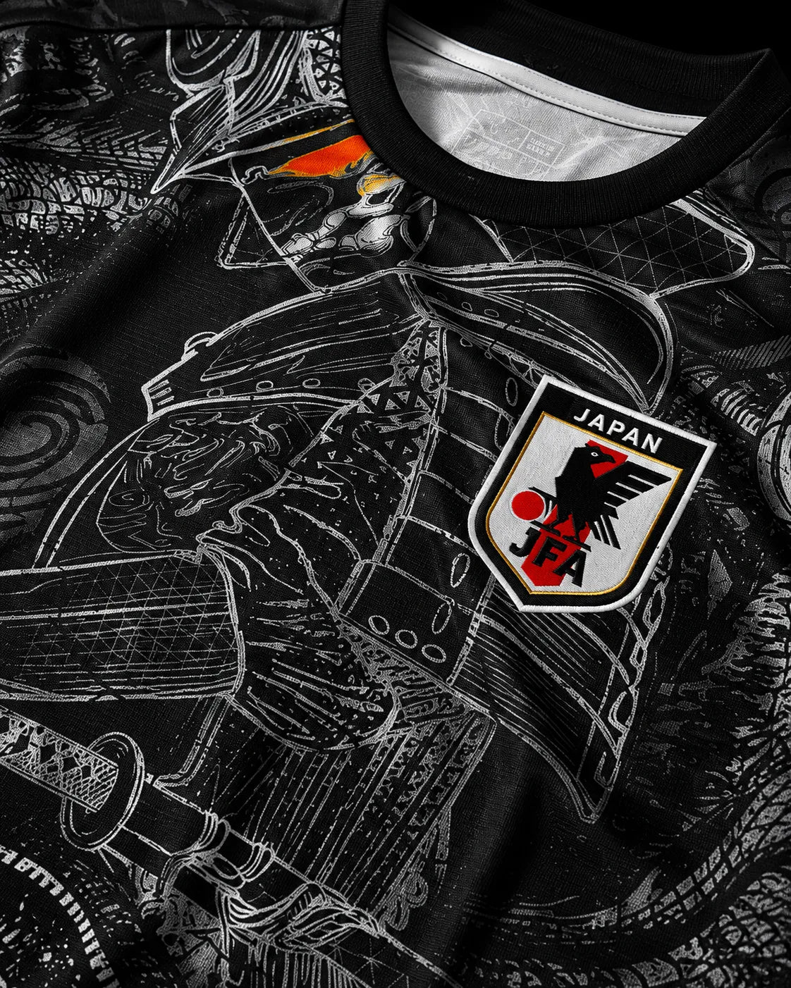 Japan Black Demon Jersey