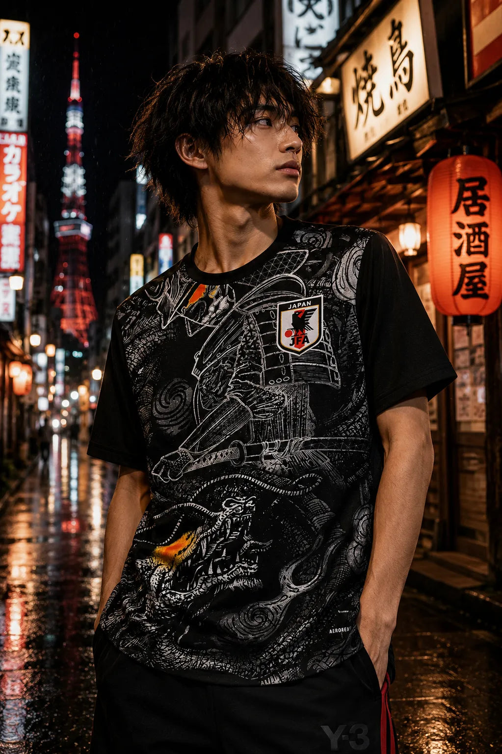 Japan Black Demon Jersey