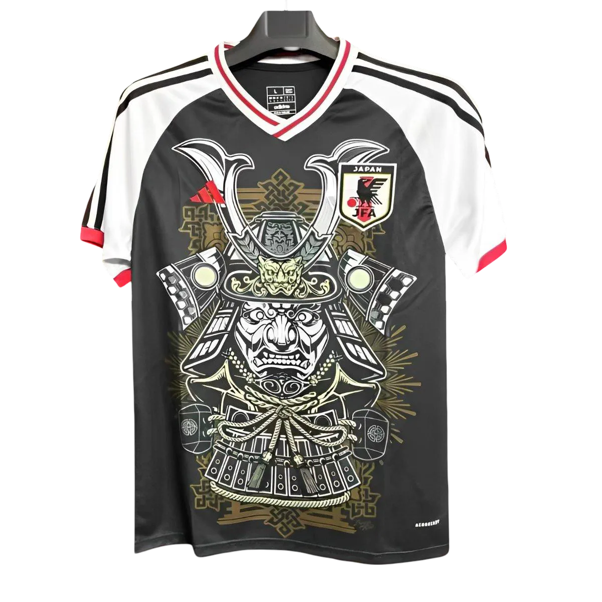 Japan Black Samurai Concept Jersey front view – NipponKits