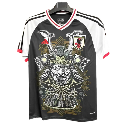 Japan Black Samurai Concept Jersey front view – NipponKits
