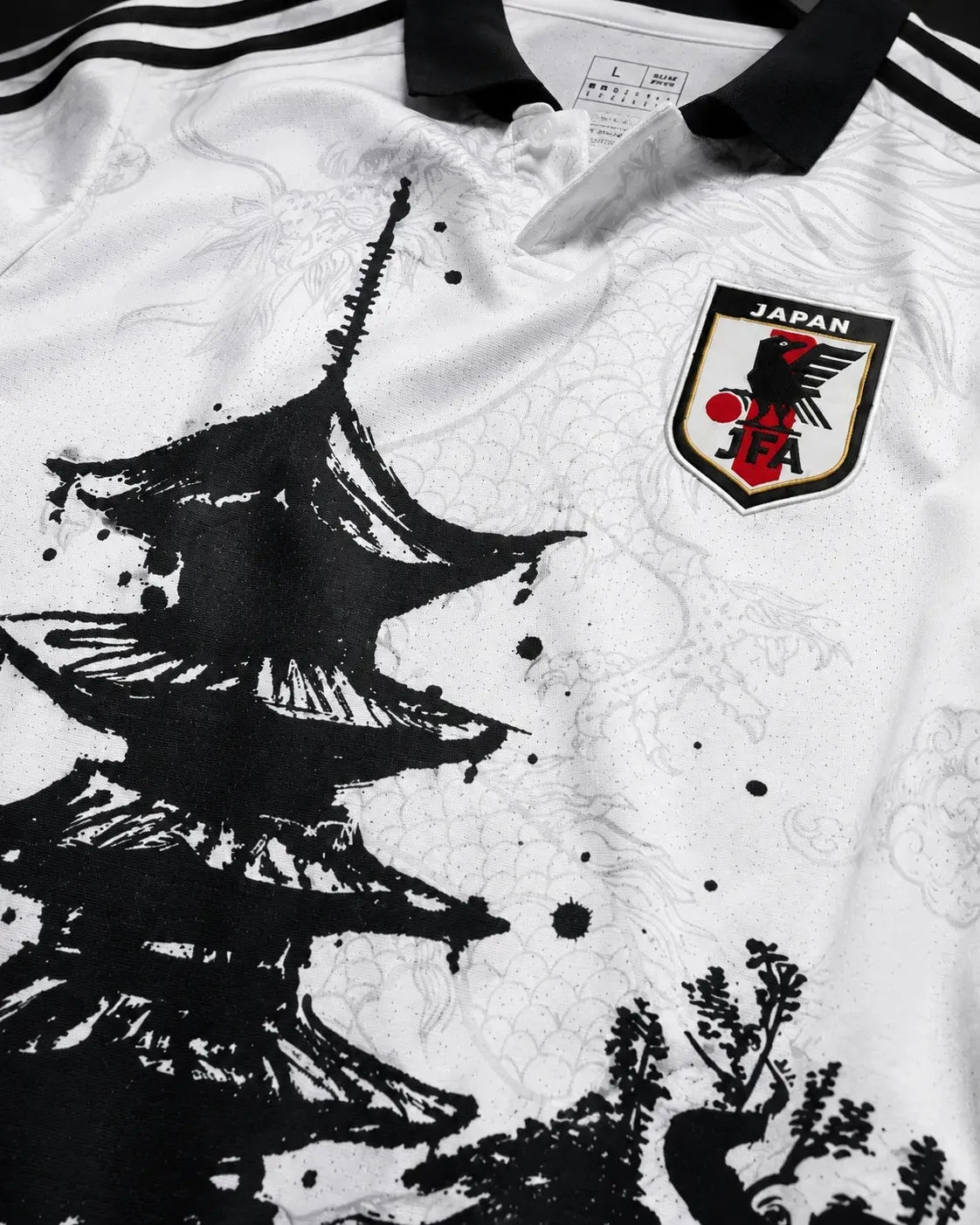 Japan Black Temple Ink Jersey