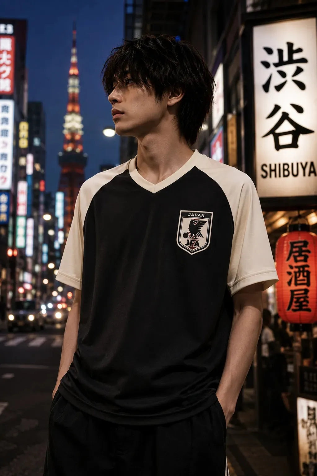 Japan Black and White Special Jersey