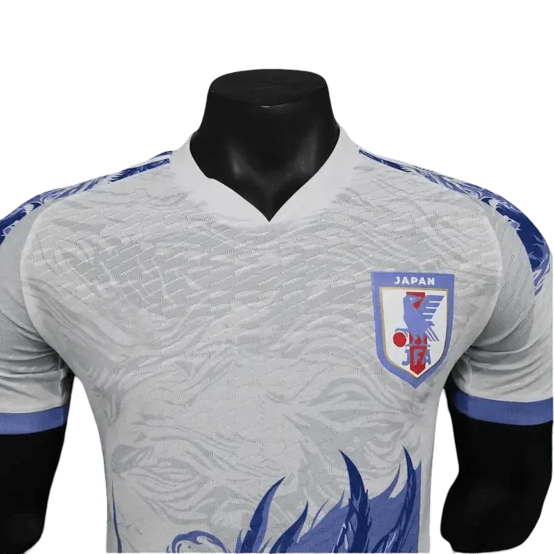 Japan Dragon Football Jersey white and blue – NipponKits