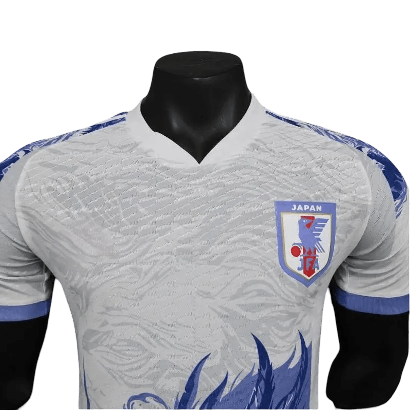 Japan Dragon Football Jersey white and blue – NipponKits