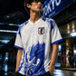 Japan Blue Dragon White Jersey