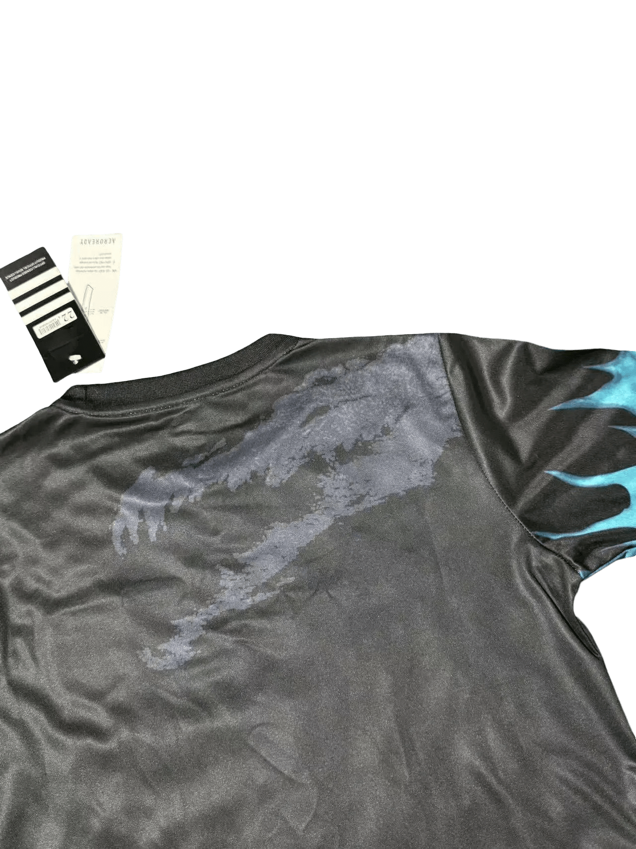 Anime soccer jersey for kids – Nipponkits Blue Flame