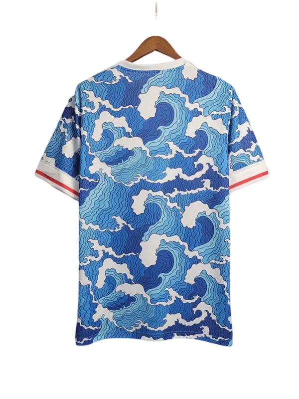 Blue Hokusai Japan Football Kit by NipponKits

