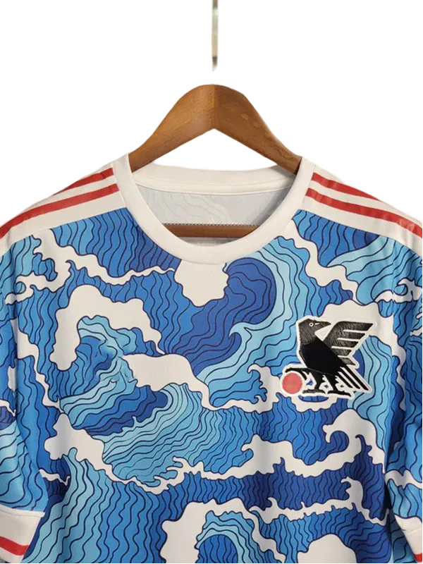 Japan Football Kit Blue Hokusai Edition by NipponKits