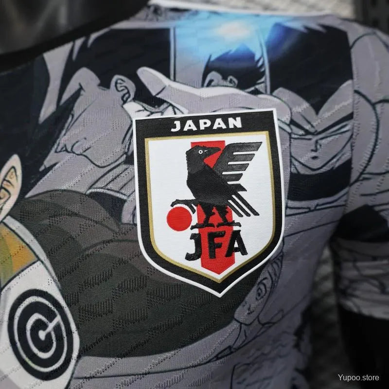 Japan Concept Soccer Jersey in grey Vegeta design – NipponKits