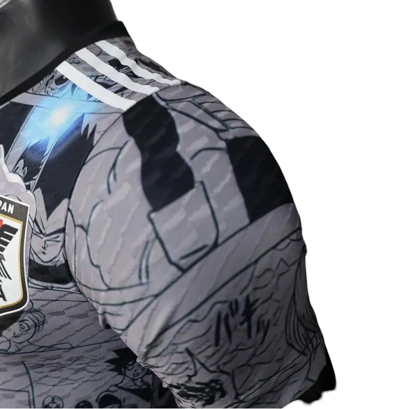 Japan Anime Soccer Jersey Vegeta Edition front and back – NipponKits