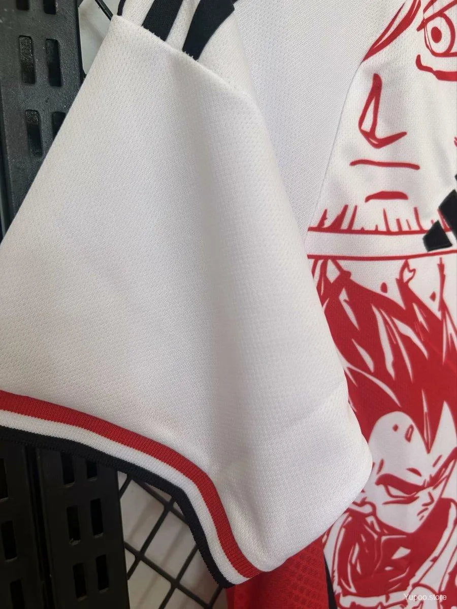 Dragon Ball Z Soccer Jersey red version – NipponKits