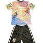 Digimon anime kids football kit with Japan badge
