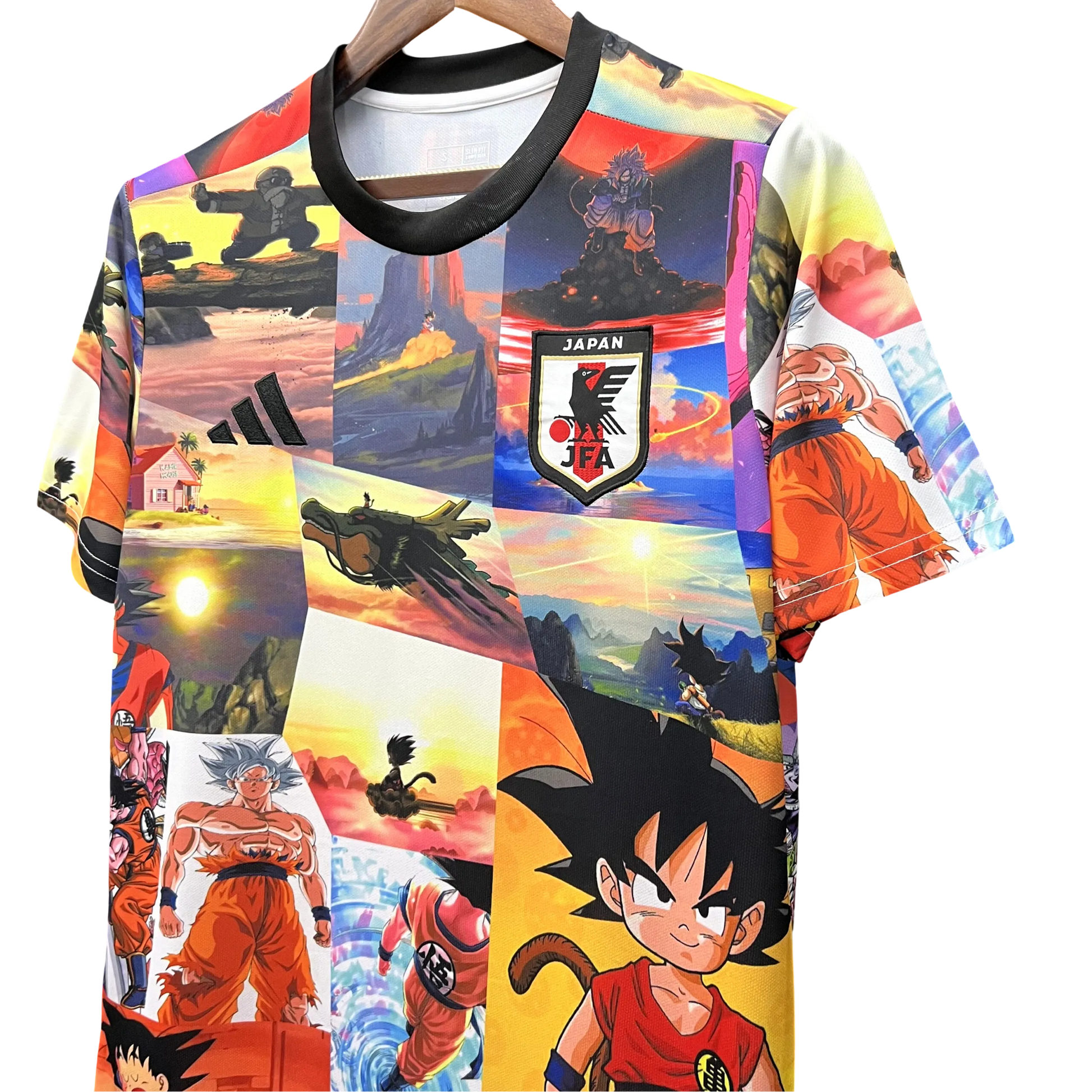 Anime Soccer Jersey featuring young Goku – NipponKits