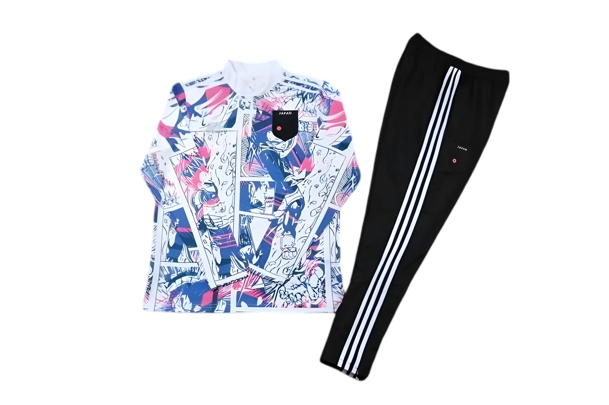 Dragon ball vegeta blue pink manga jacket japan streetwear
