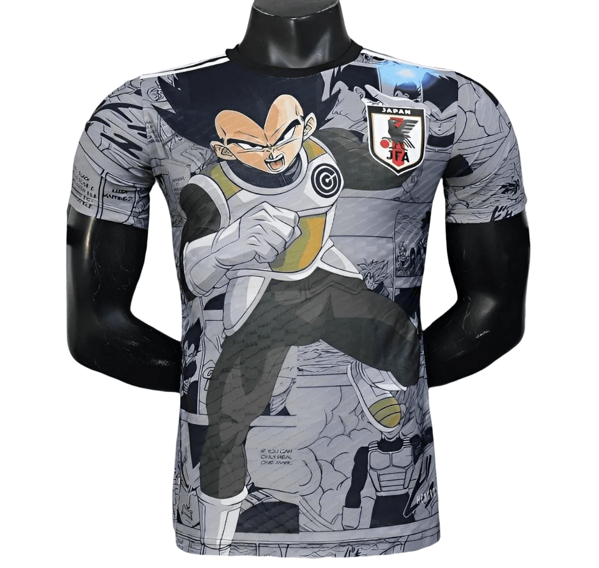 Japan Dragon Ball Z Vegeta Grey Shirt