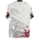 Japan soccer jersey dragon warrior cherry blossom front design