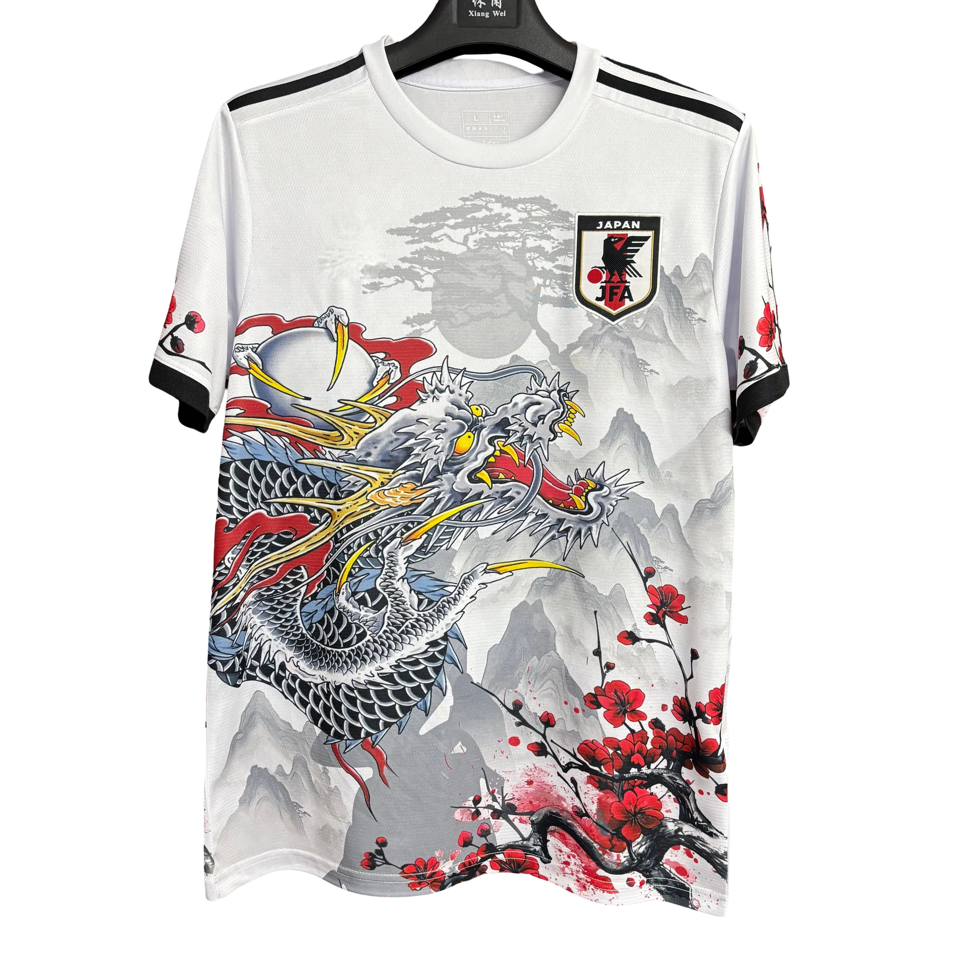Japan dragon blossom football jersey limited edition 2025 back