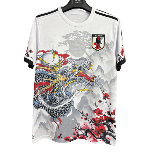 Japan dragon blossom football jersey limited edition 2025 back