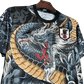 Dragon jersey japan full coverage grey gold authentic construction heritage