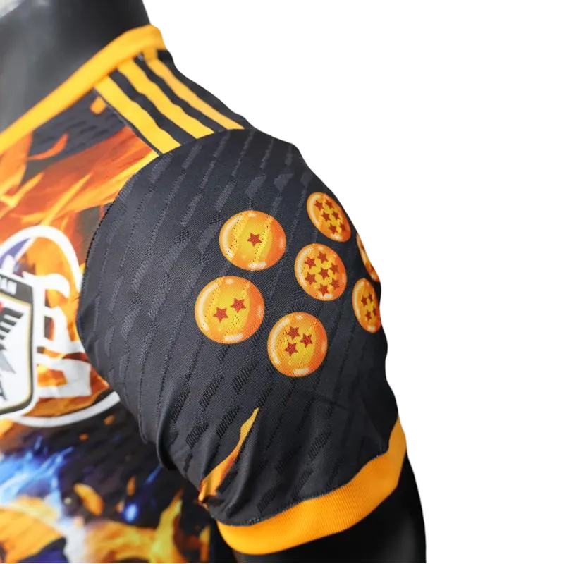 Exclusive Japan Anime Soccer Jersey Black Goku Version – NipponKits