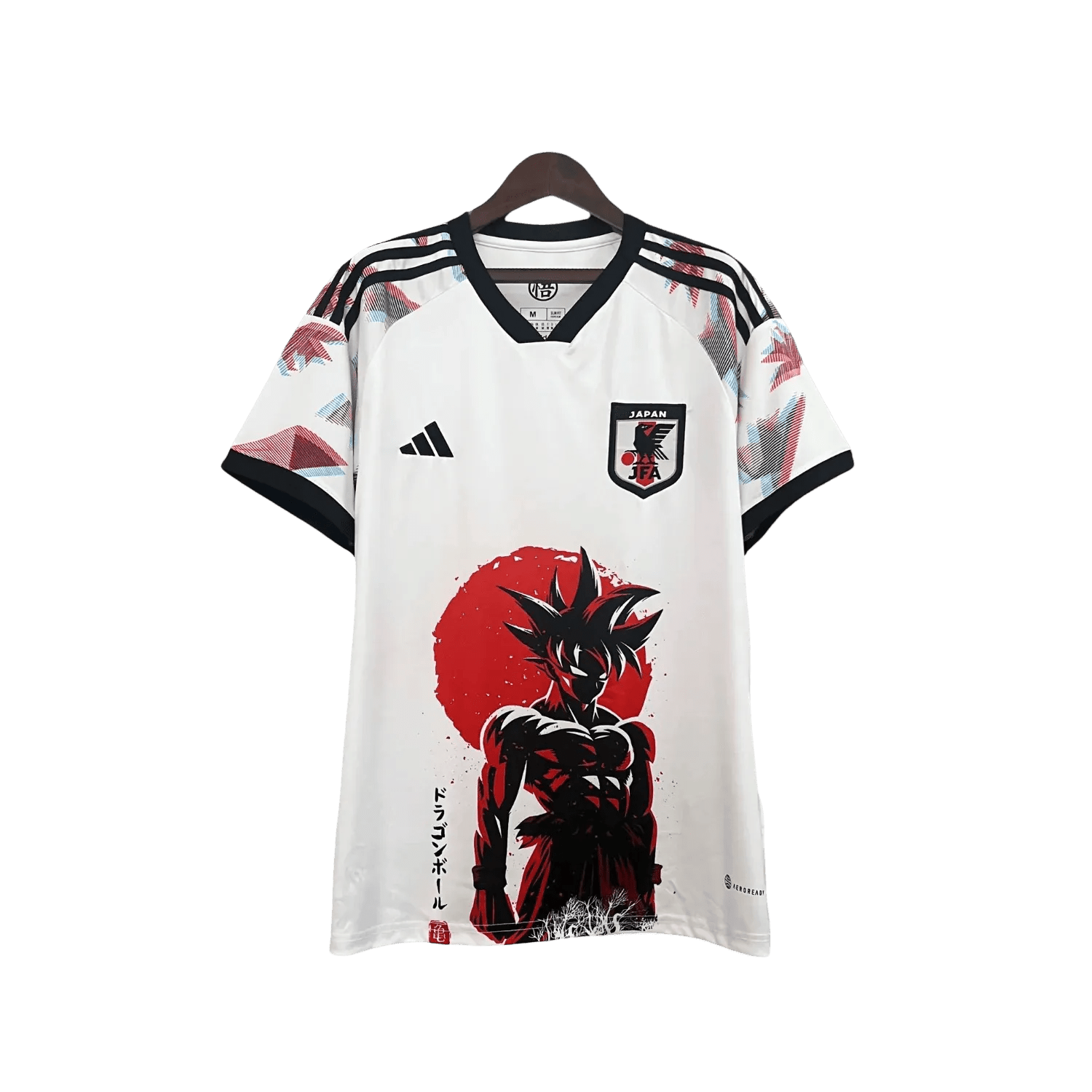Japan Goku White Jersey Font