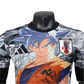 Goku White DBZ Japan Anime Jersey close-up from NipponKits