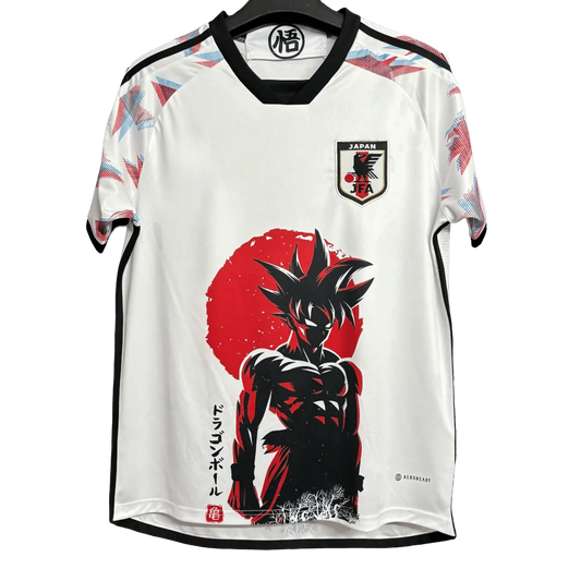 Japan Goku White Jersey