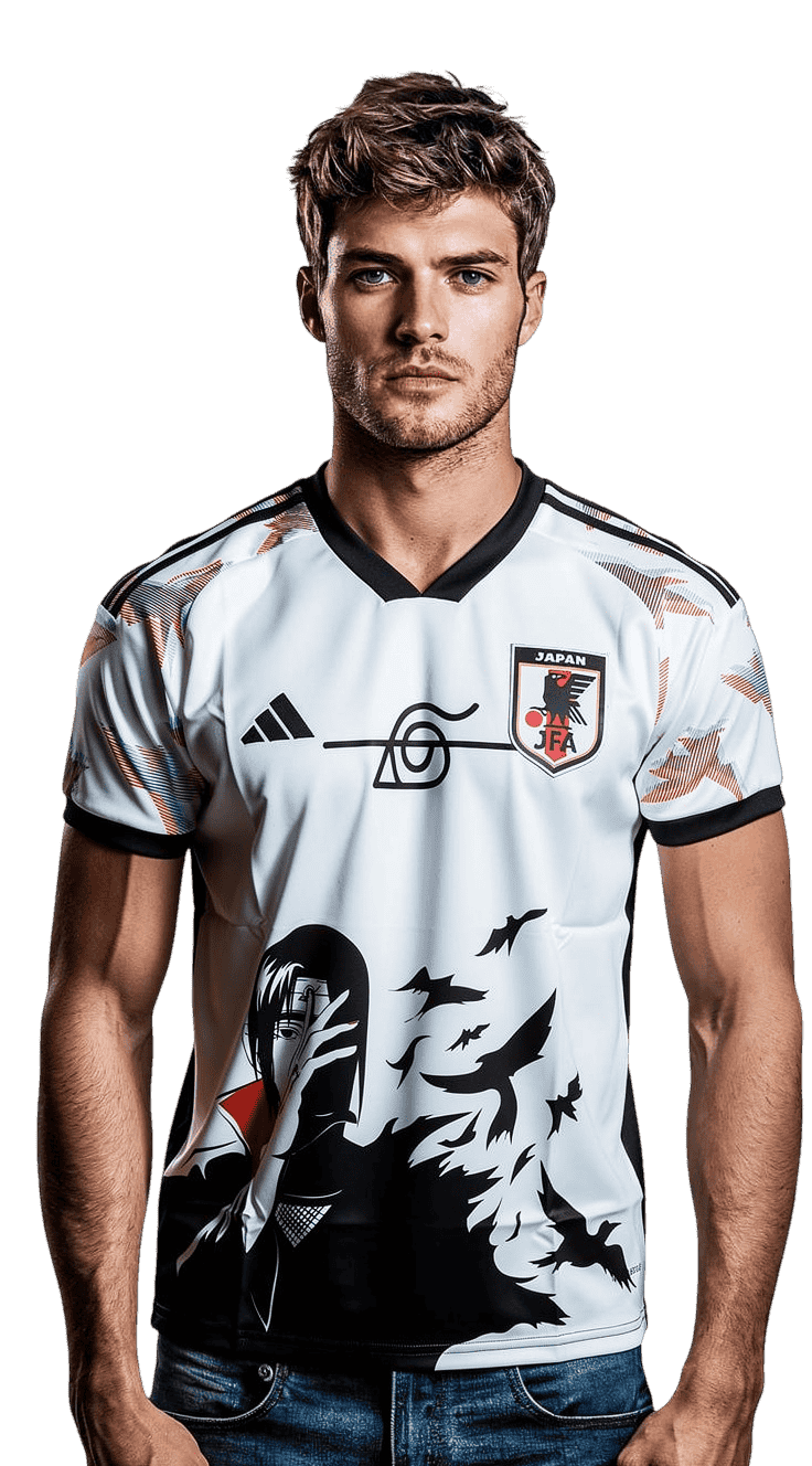 Nipponkits Model wearing Japan Itachi Jersey