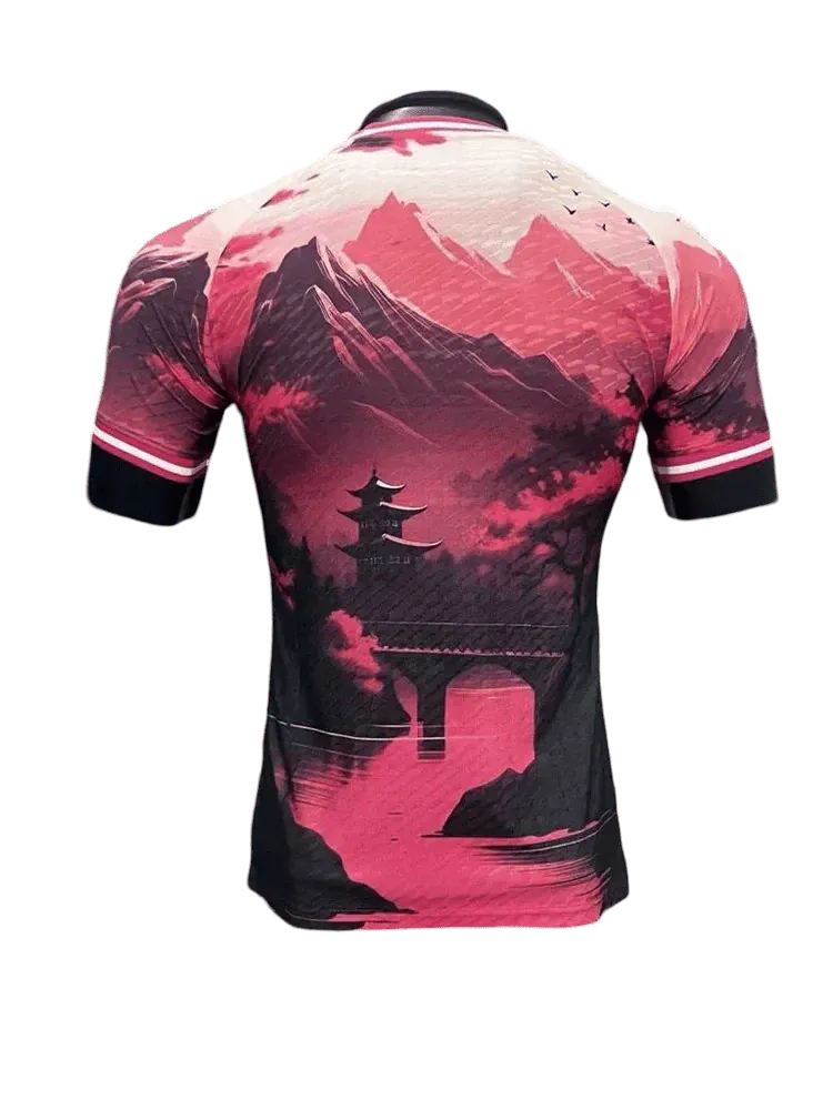 Kyoto Red Anime Soccer Jersey by NipponKits