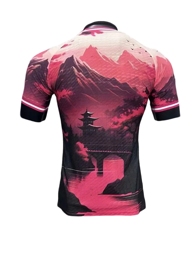 Kyoto Red Anime Soccer Jersey by NipponKits