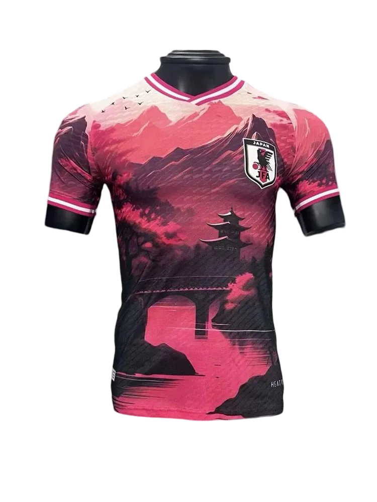 Japan "KYOTO RED" Jersey - Japan Soccer Jersey by NipponKits