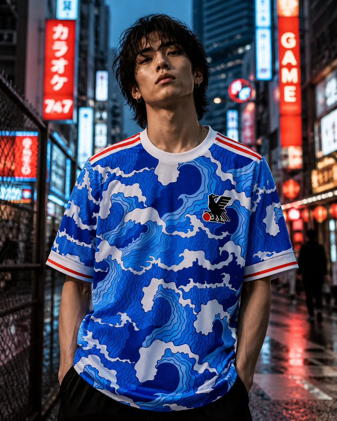 Japan Kanagawa Blue Waves Jersey