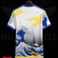 Japan Kanagawa Gold White Jersey