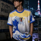 Japan Kanagawa Gold White Jersey