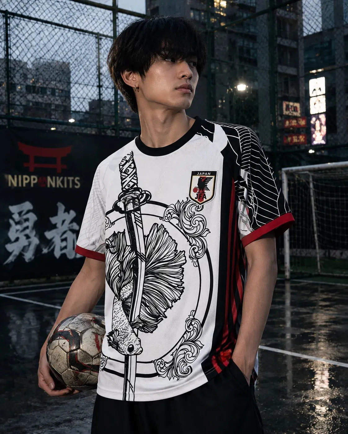 Japan Katana White Jersey