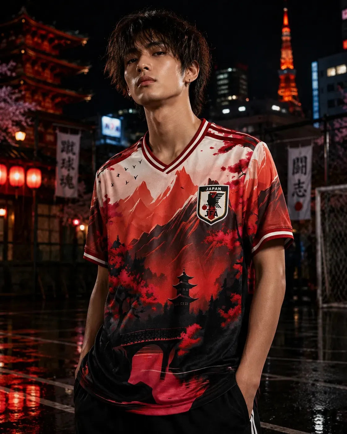Japan Kyoto Red Jersey
