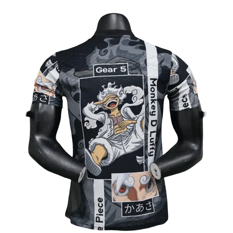Gear 5 Anime Soccer Jersey high detail view – NipponKits