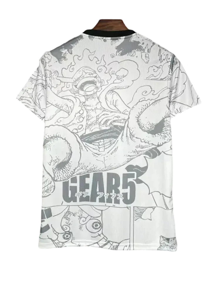 Luffy Gear 5 One Piece Soccer Jersey by NipponKits