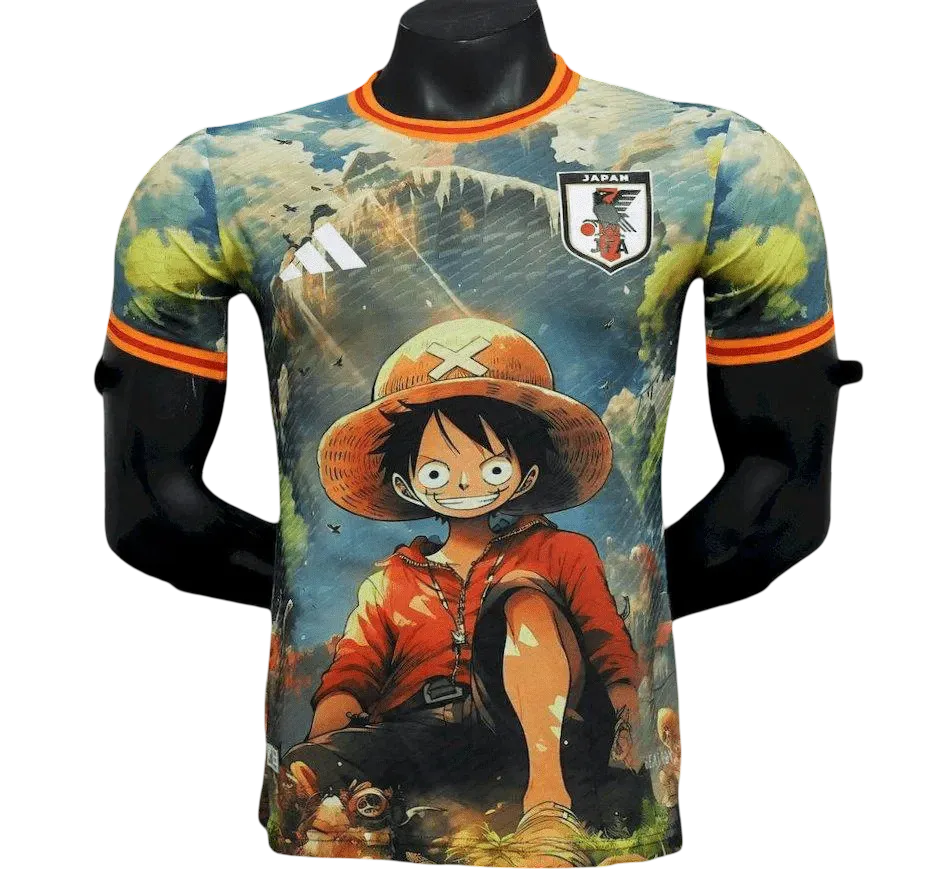 Japan Luffy One Peace Jersey front view – NipponKits
