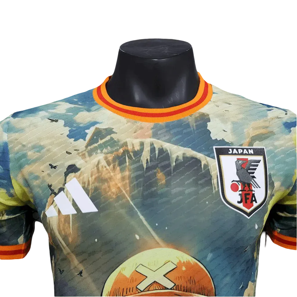 One Piece Anime Football Kit red Luffy design – NipponKits