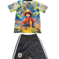 Japan Luffy Adventure Kids Soccer Jersey front view