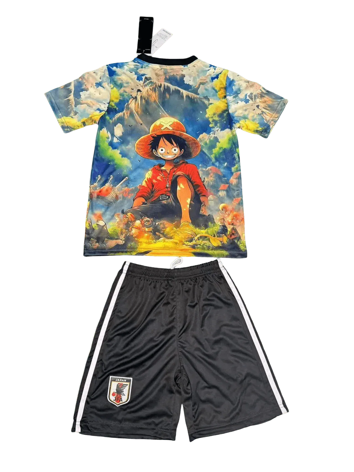 Japan Luffy Adventure Kids Soccer Jersey front view