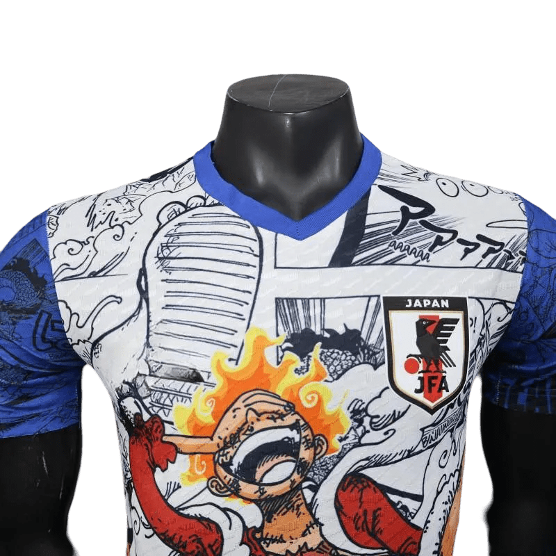 japan anime football shirt one piece design