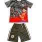 Japan Luffy Red Rage Youth Football Kit with jersey and shorts