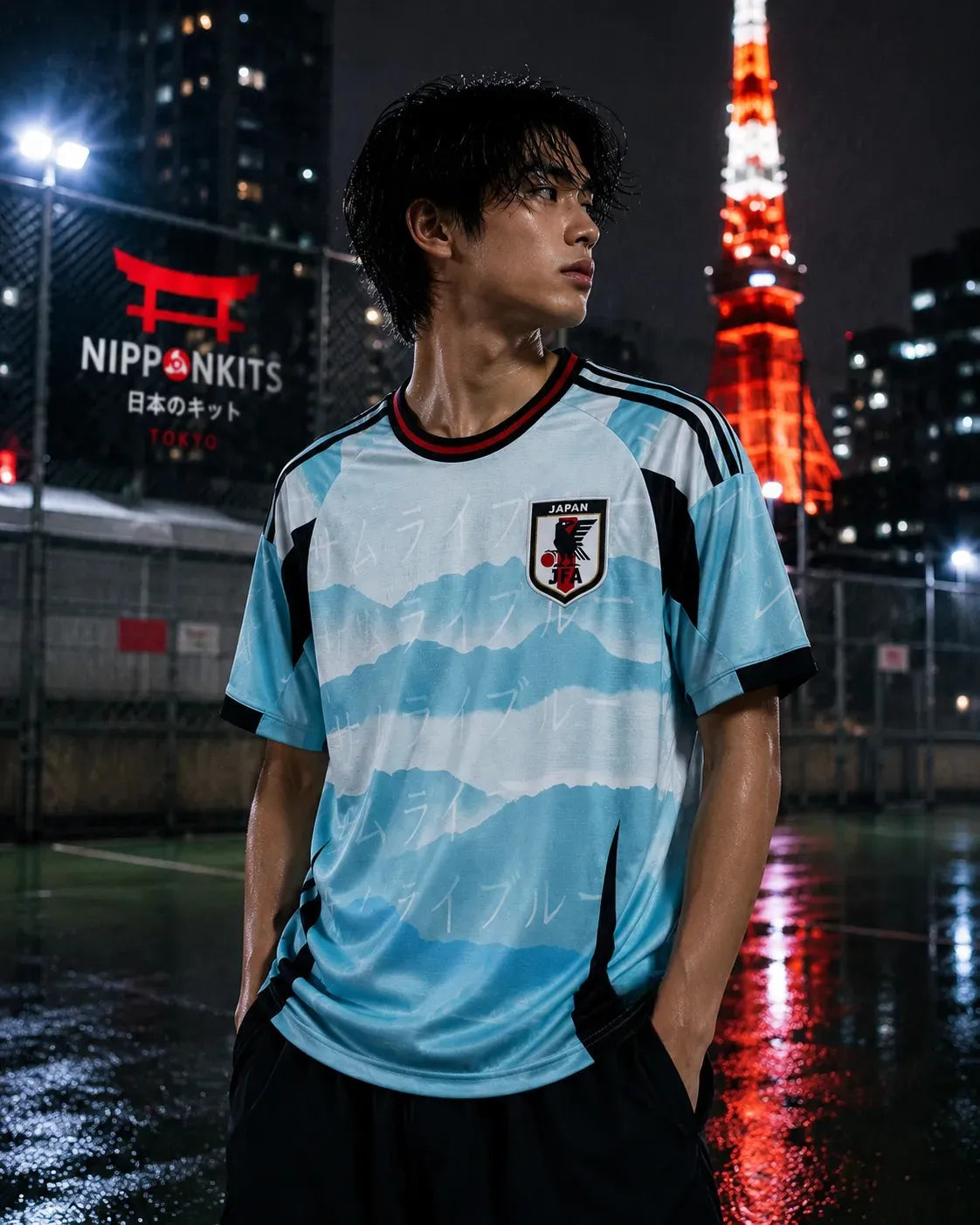 Japan Mountain View Pattern Jersey