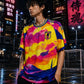 Japan Multicolor Mountains Jersey