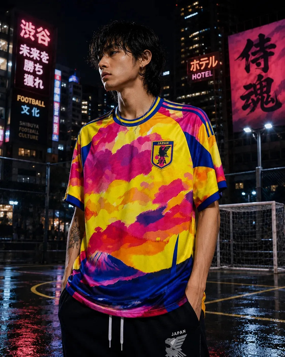 Japan Multicolor Mountains Jersey