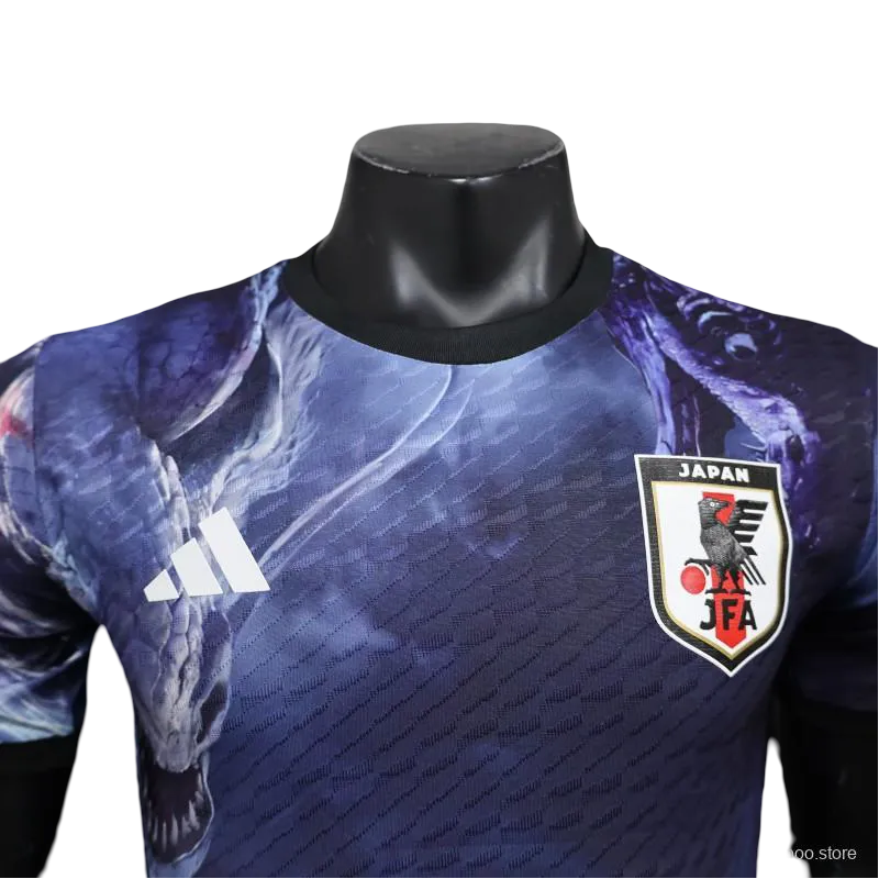 Japan Blue Soccer Jersey inspired by Nazha – NipponKits