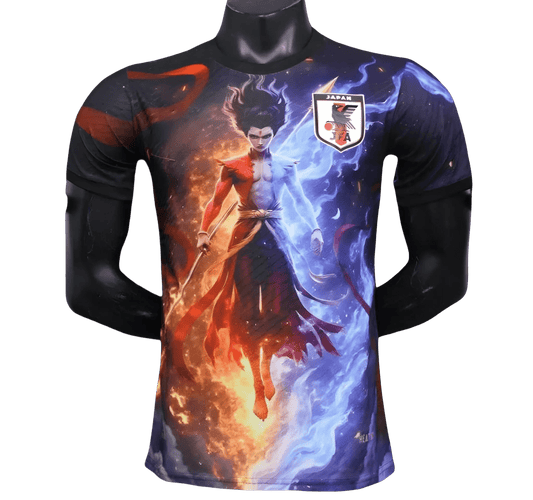 Japan Nazha Fire & Ice Anime Jersey front view – NipponKits